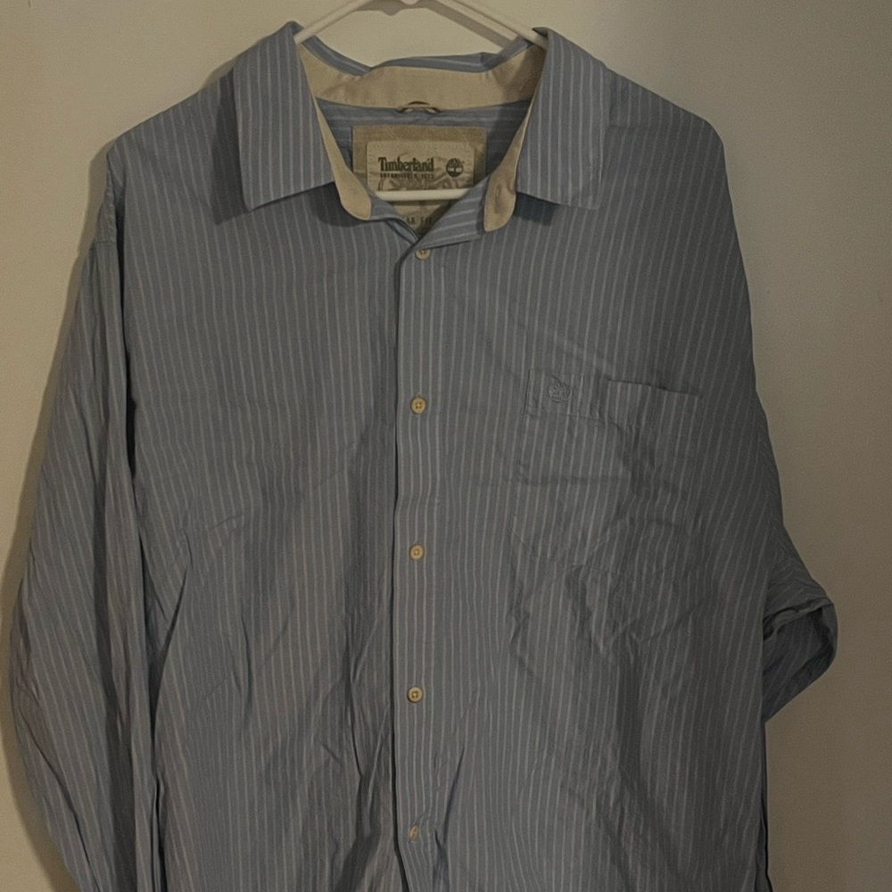 Timberland Button Down Collared Shirt XXL